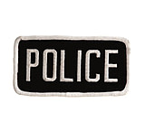 Image of Uncle Mike's Police ID Patch Black/White or Black/Gold, Small or Large