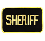 Image of Uncle Mike's Sheriff ID Black/Gold Patch, Small or Large