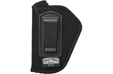Image of Uncle Mike's IWB Holster, Left Hand, Retention Strap - 2in BBL Revolvers 76362