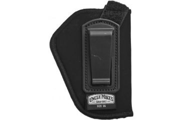 Image of Uncle Mike's IWB Holster, Right Hand, Retention Strap - 2in BBL Revolvers 76361