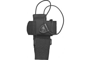 Image of Uncle Mike's Laminated Radio Case, Universal, Fixed Belt Loop, Kodra Black 8880-4