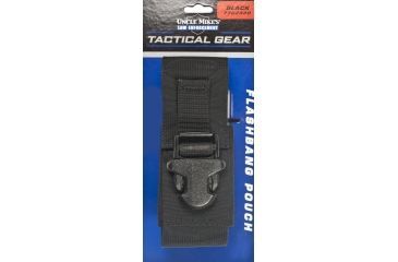 Image of Uncle Mike's Law Enforcement Flash Bang Pouch w/ Side Release Buckle, Black 7702420