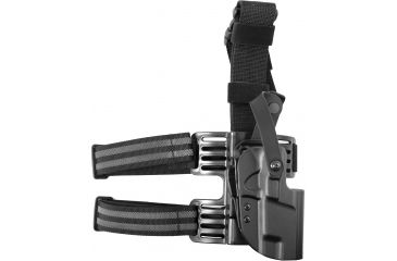 Image of Uncle Mike's Law Enforcement Kydex Tactical Holster, Black, Right Hand - Ruger P85/P89/P90/P91