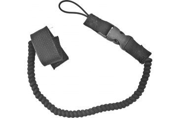 Image of Uncle Mike's Law Enforcement Tactical Lanyard - Black