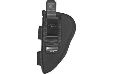 Image of Uncle Mike's Sidekick Ambidextrous Hip Holster, Black w/ Cartridge Loop - Taurus Judge 3, Clam Pack MO70450