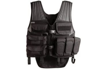 Image of Uncle Mikes Law Enforcement Tactical Multi-Purpose Entry Vest, Black 7702215
