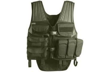 Image of Uncle Mikes Law Enforcement Tactical Multi-Purpose Entry Vest, OD Green 7702216