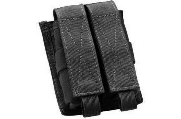 Image of Uncle Mike's Law Enforcement Double Pistol Magazine Pouch Black