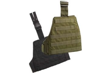 Image of Uncle Mike's LE Leg Platforms - Black and OD Green