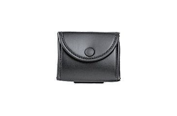 Image of Uncle Mike's Latex Glove Kodra Pouch, Single, Snap Close, Card, Black, 88871