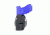 Uncle Mike's Kydex Black Paddle Holster, Springfield XD Compact, Left Hand 5427-2
