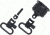 Uncle Mike's Sling Swivels - QD BRN-BPS/A5 Cap Set 1in 1830-2