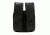 Uncle Mikes Double Magazine Pouch, Plain Mirage Black - For Glock 10mm/.45/.45 HK 74261