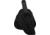 Uncle Mikes Kodra Paddle Holster, Black, Right Double Action Revolvers 78001