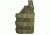 Uncle Mikes Universal MOLLE Holster, OD, Ambidextrous 7702002