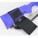 Uncle Mike's Buttstock Shell Holder, Kodra, Black, Shotgun w/Flap, Card, 88492
