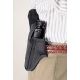 Uncle Mike's Super Belt Slide Holster, Ambidextrous, Matte, Black, 86010
