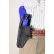 Uncle Mike's Super Belt Slide Holster, Ambidextrous, Matte, Black, 86190