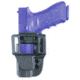 Uncle Mike's Kydex Open Top Belt Slide Black Holster Fits Glock 26, 27 5412