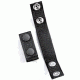 Uncle Mike's Beltkeepers, Black Weave, 2.25in, Set of 4 88658