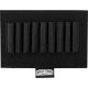 Uncle Mike's Buttstock Shell Holder, Kodra, Black, Rifle Open Style, Card, 88481