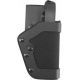 Uncle Mike's Pro 2 Dual Retention Holster, Glock 29/Glock 30/Glock 36/Glock 21/Smith & Wesson M&P, Right Hand, Plain, Black, 43251