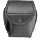 Uncle Mike's Double Cuff Case Matte Black Leather Snap Button Closure 88571