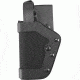 Uncle Mike's PRO-2 Dual Retention Holster, Kodra Nylon, Left Hand - Fits Glock 17/19/22/23/31/32/36 - 43212