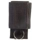 Uncle Mike's Law Enforcement Sentinel Silent Key Ring Holder- Black Web