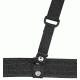 Uncle Mike's LE Black Duty Suspenders - Small / Medium, 40in Chest 
