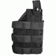 Uncle Mikes Universal MOLLE Holster, Black, Ambidextrous 7702001