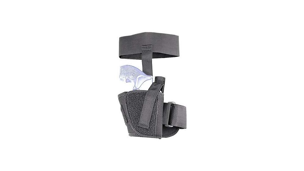 Uncle Mike's Ankle Holster 3-4&quot; Barrel Med Auto .32-.380 Cal 8821, Available options Right Hand Ankle Holster 3-4in Barrel Med Auto .32-.380 Cal - Fits Inside Left Leg