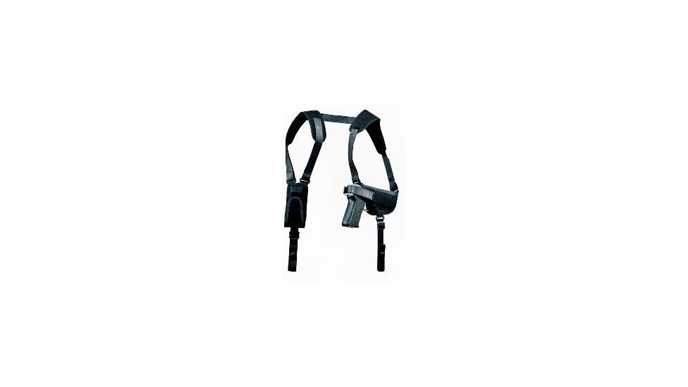 UM Pro-Pak Horizontal Shoulder Holster, 3.75-4.5in bbl Large Autos, Ambidextrous 7715-0