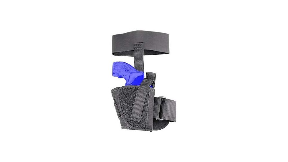 Uncle Mike's Ankle Holster Small Automatic .22-.25 Caliber 8810, Available options Right Ankle Holster Small Automatic .22-.25 Cal.