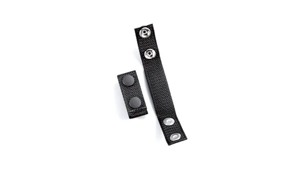 Uncle Mike's Beltkeepers, Nylon Black, 2in, Set of 4 88651