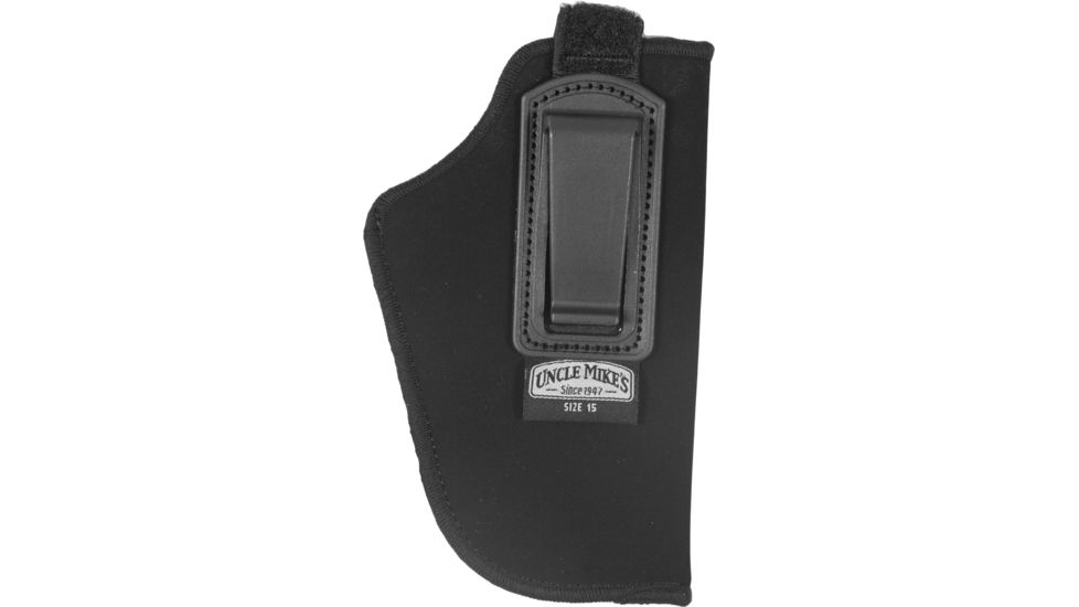Uncle Mike's Inside-The-Pant Holster w/ Retention Strap, RH - 3.75-4.5 bbl Large Autos 7615-1