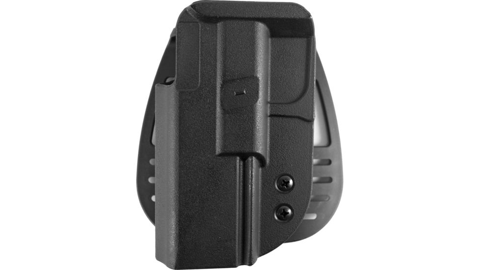 Uncle Mike's Kydex Open Top Paddle Holster Fits Glock 17, 19, 22, 23 5421, Left Hand 54212