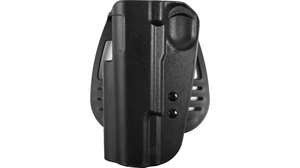 Uncle Mike's Kydex Open Top Paddle Holster, Black, Left Hand - 5-inch BBL 1911 Type Pistols - 5419-2 