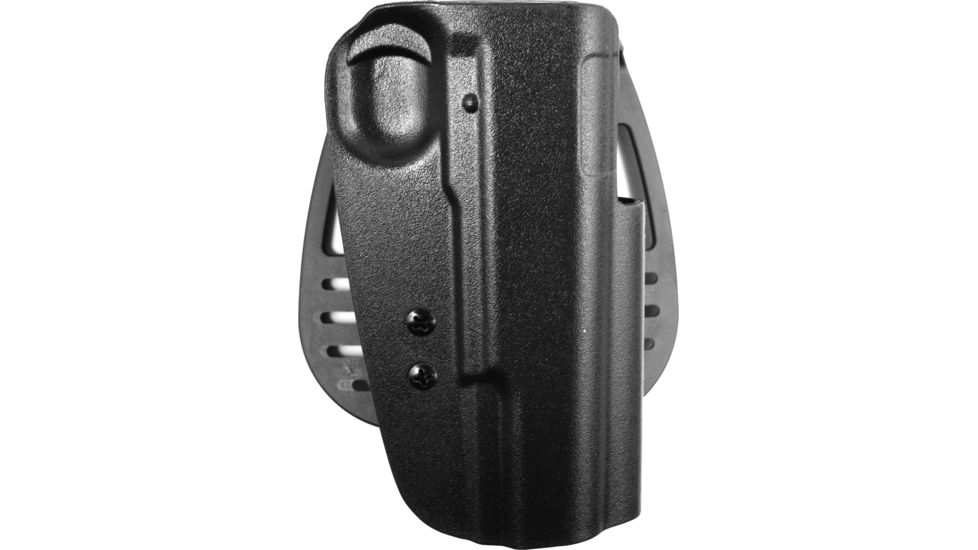 Uncle Mikes Kydex Open Top Paddle Holster, Black, Right, 54191