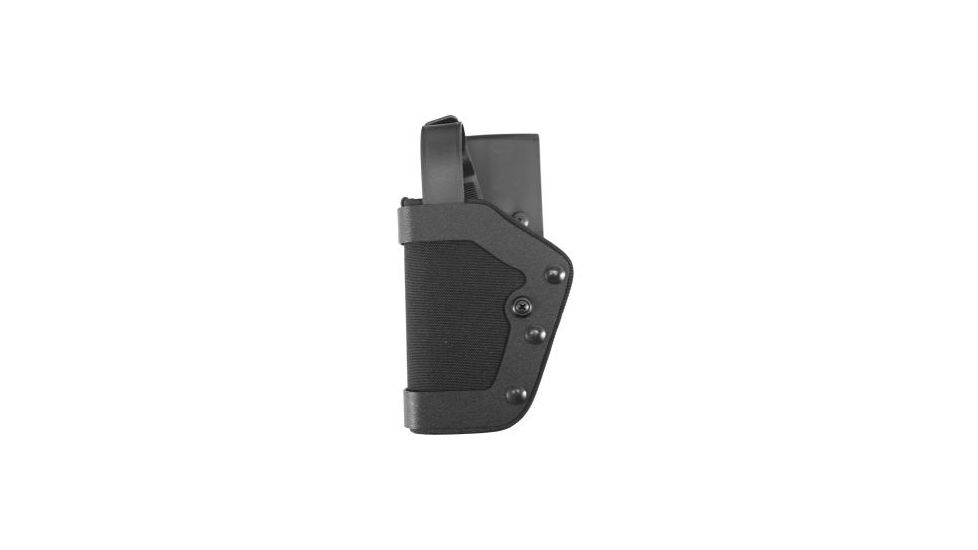 Uncle Mike's PRO-2 Dual Retention Holster, Kodra Nylon, Left Hand - Fits Glock 17/19/22/23/31/32/36 - 43212