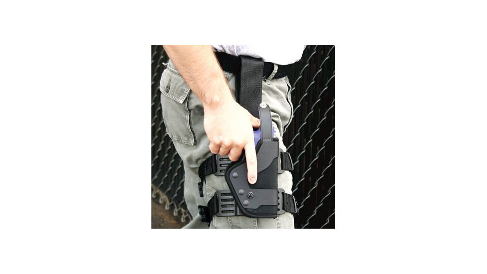 Uncle Mike's Slimline PRO-3 Holster, Mirage Plain, Right Hand, Beretta 9mm, .40, S&amp;w 10mm, .45