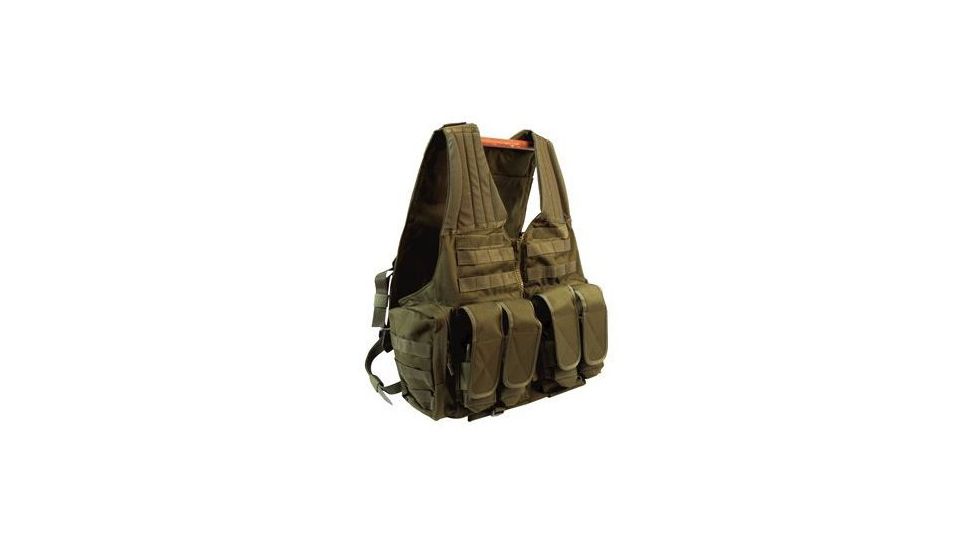 Uncle Mikes Law Enforcement Zip Vest - OD Green